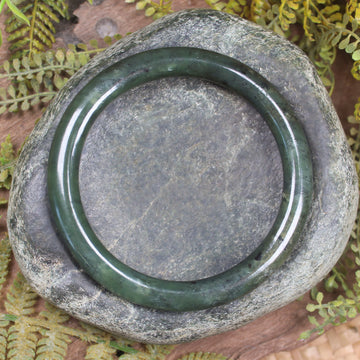 Rimu Pounamu Bangle