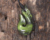 Douglas Creek Pounamu Manaia pendant - NZ Greenstone
