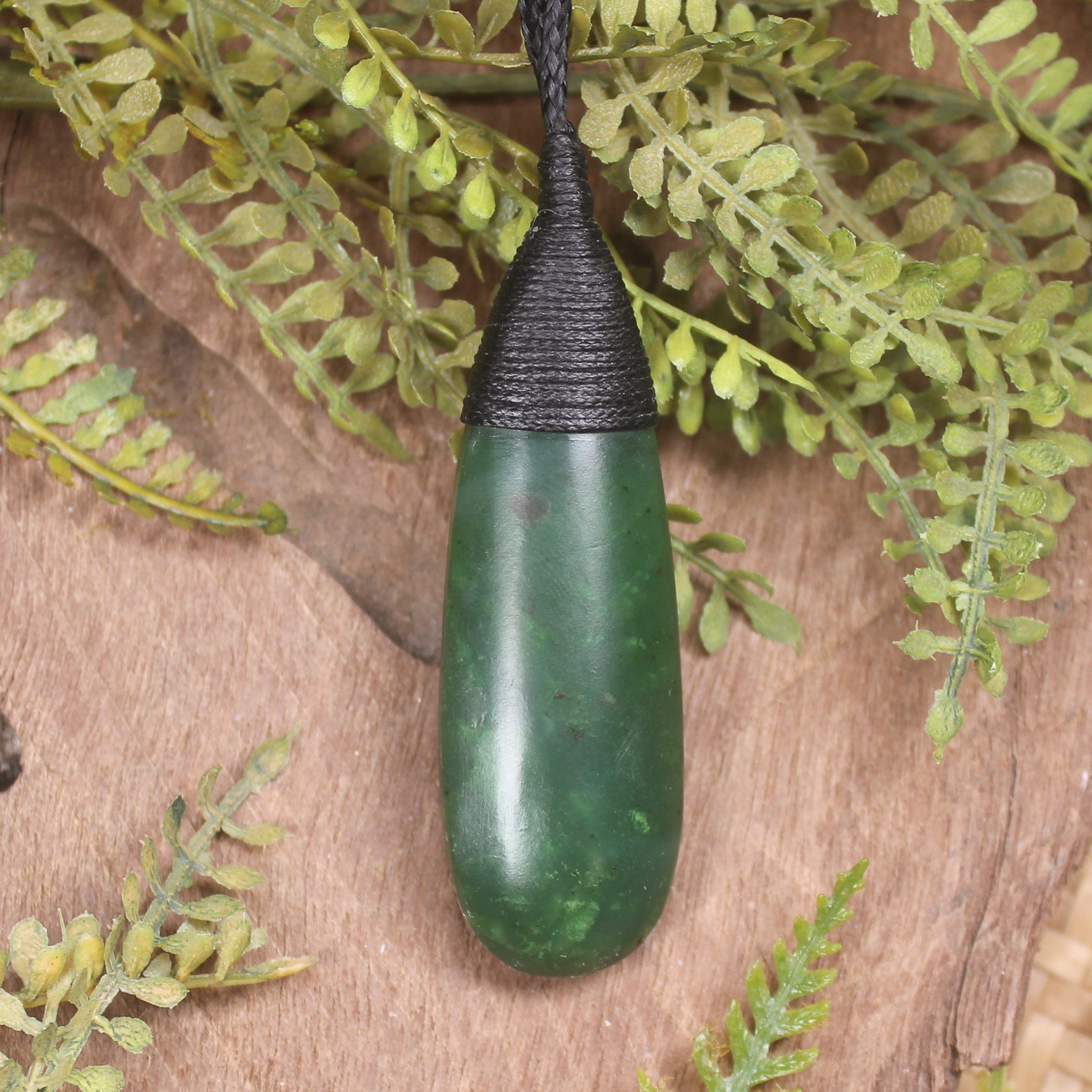 Roimata with Koru Pounamu Pendant - NZ Greenstone