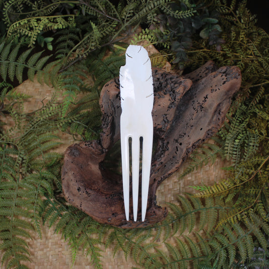 Heru carved from beef bone