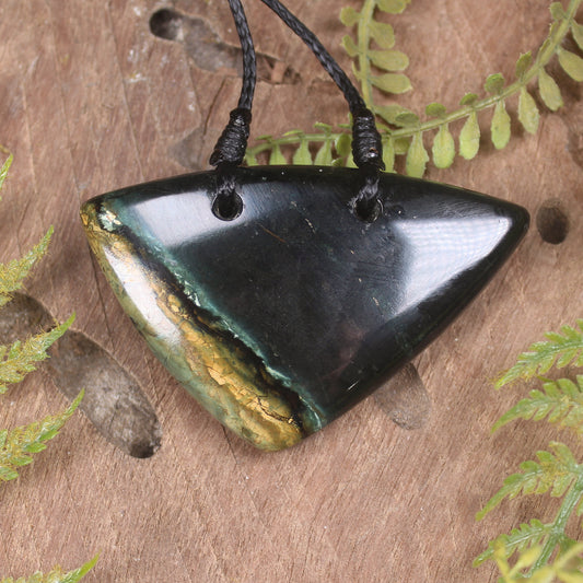 Breastplate or Shield carved from NZ Serpentine