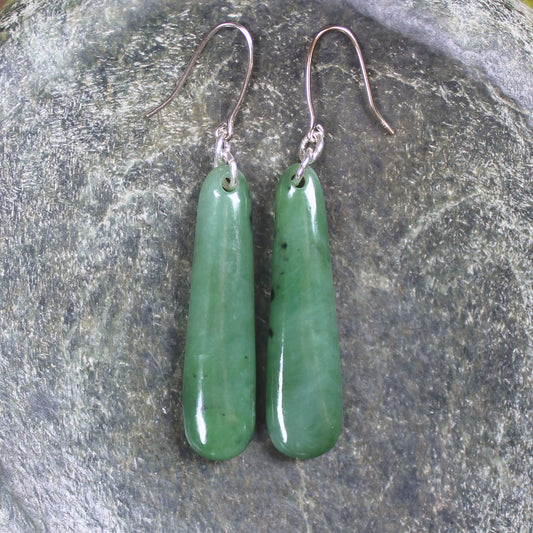 Hapopo Pounamu Earrings