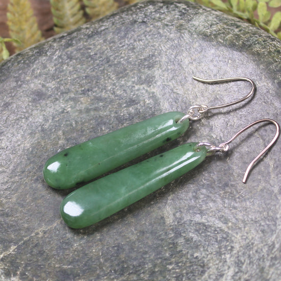 Hapopo Pounamu Earrings
