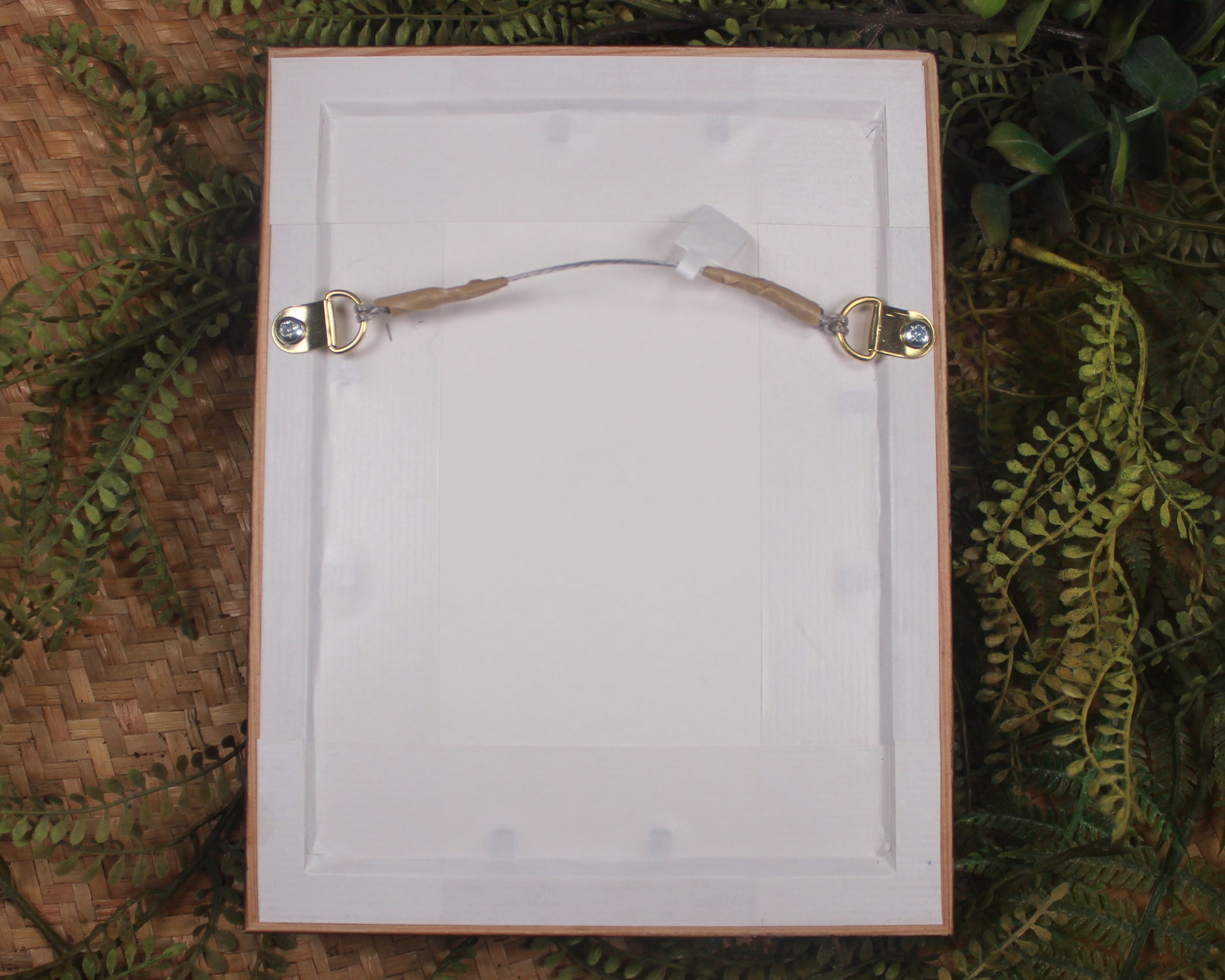 Framed Hapopo Pounamu Twist Pendant - NZ Greenstone