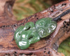 Hapopo Pounamu Hei Tiki - NZ Greenstone