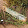 Mere carved from Flower Jade Pounamu - NZ Greenstone