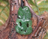 Hei Tiki carved from Hapopo Pounamu - NZ Greenstone