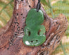 Hei Tiki carved from Hapopo Pounamu - NZ Greenstone