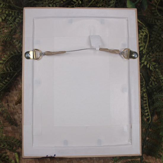 Framed Hapopo Pounamu Twist Pendant - NZ Greenstone