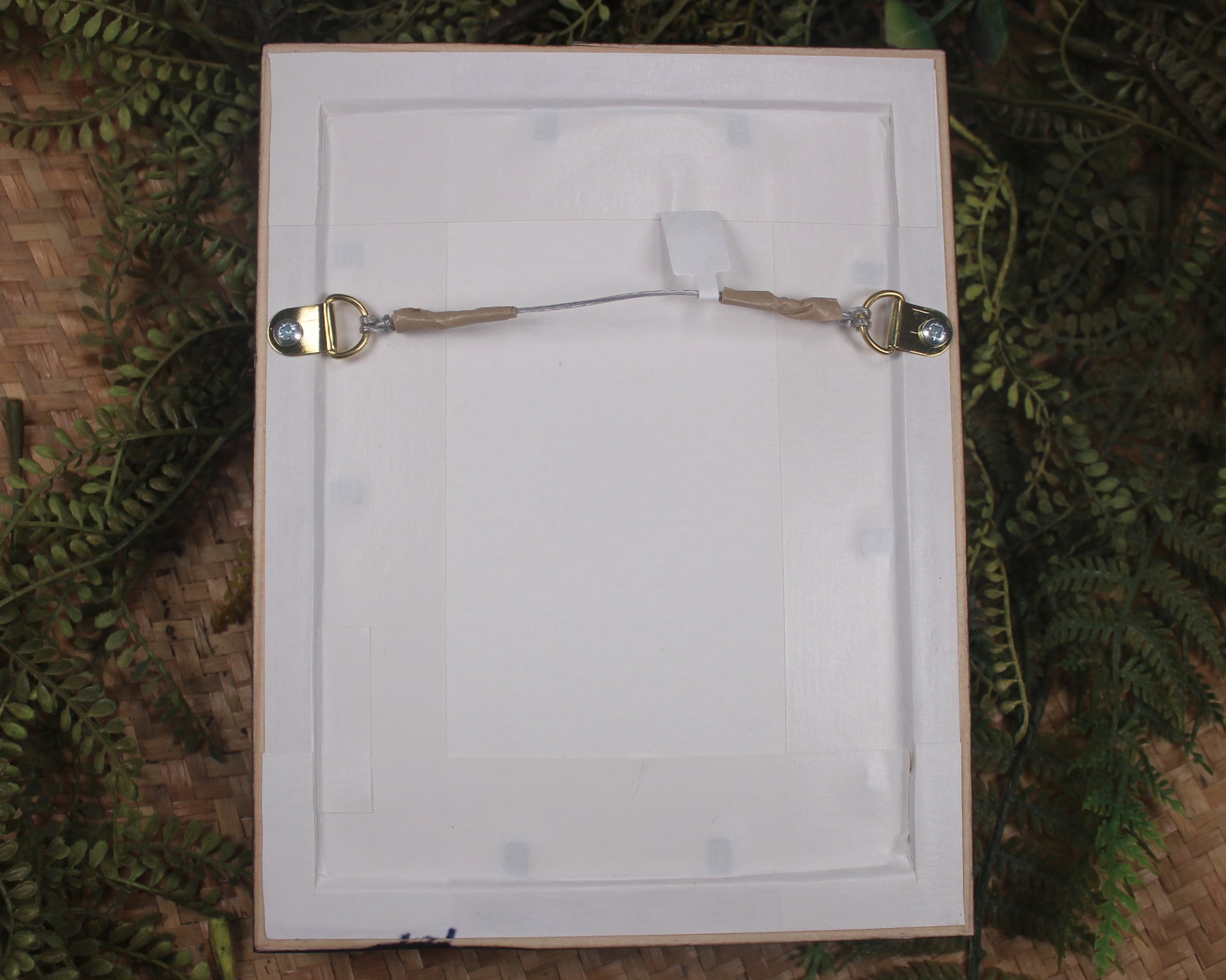 Framed Hapopo Pounamu Twist Pendant - NZ Greenstone