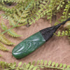 Roimata with Koru Pounamu Pendant - NZ Greenstone