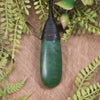 Roimata with Koru Pounamu Pendant - NZ Greenstone