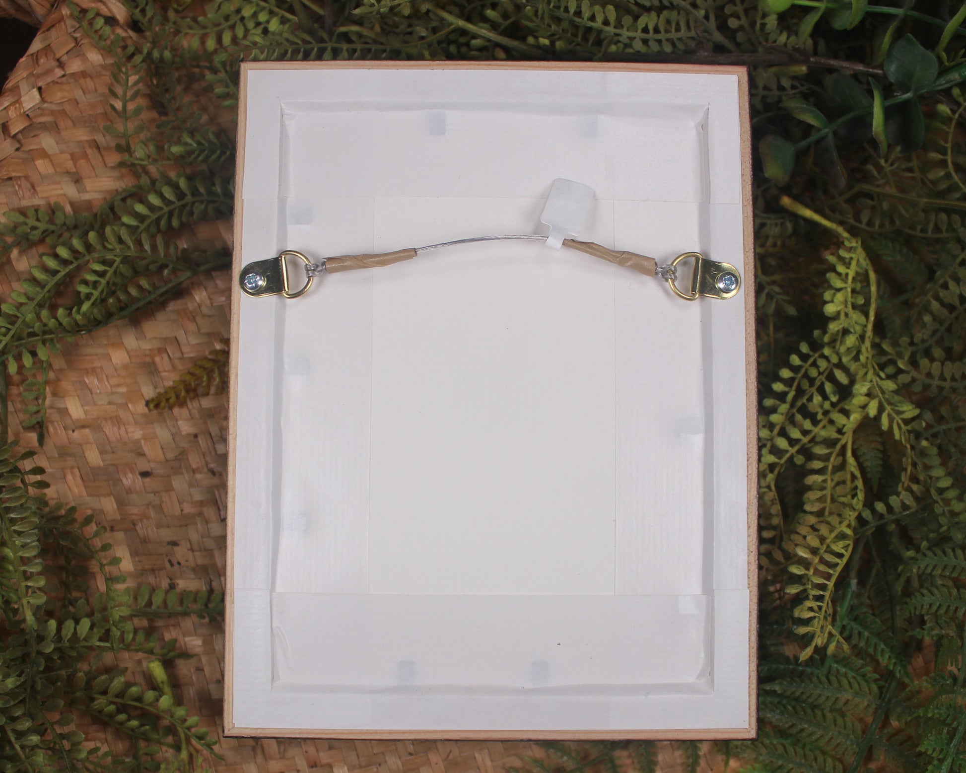 Framed Kawakawa Pounamu Matau - NZ Greenstone