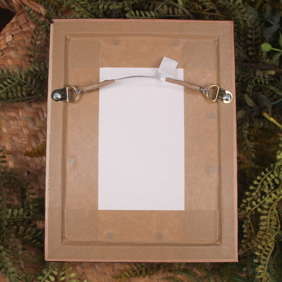 Framed Kawakawa Pounamu Koru Pendant - NZ Greenstone