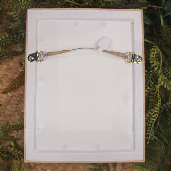 Framed Rimu Pounamu Twist Pendant - NZ Greenstone
