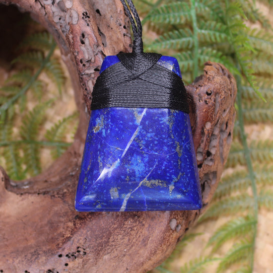 Toki or Adze carved from Lapis Lazuli