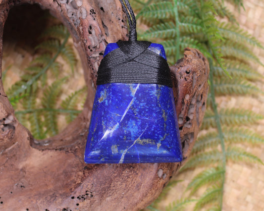 Toki or Adze carved from Lapis Lazuli