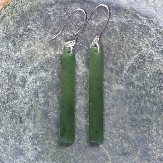 Hapopo Pounamu Earrings