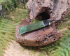 Toki or Adze Pendant carved from Rimu Pounamu - NZ Greenstone
