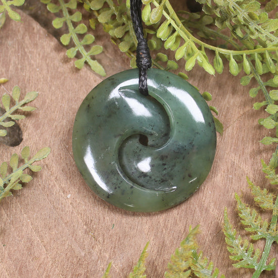 Hapopo Pounamu Koru - NZ Greenstone
