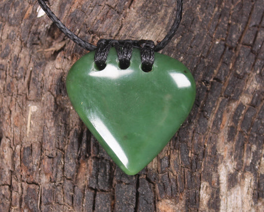 Hapopo Pounamu Tooth pendant