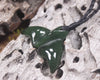 Whale Tail carved from Kawakawa Pounamu - NZ Greenstone