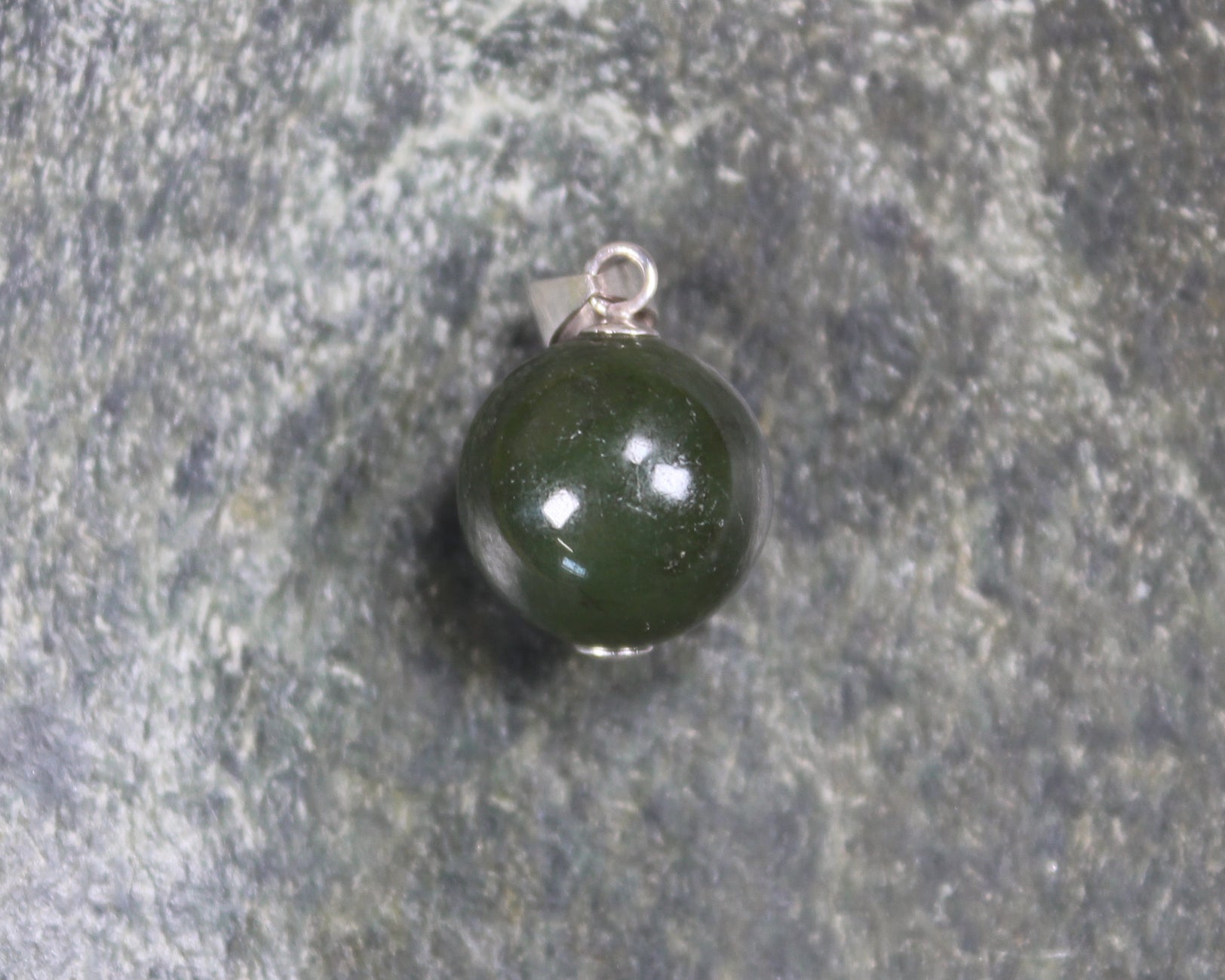 Bead Pounamu necklace - NZ Greenstone