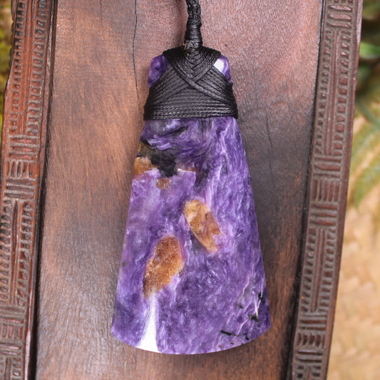 Charoite Toki Pendant 