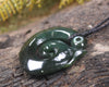 Koropepe carved from Kawakawa Pounamu - NZ Greenstone
