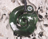 Koropepe carved from Kawakawa Pounamu - NZ Greenstone