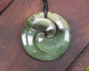 Koru carved from Hapopo Pounamu - NZ Greenstone