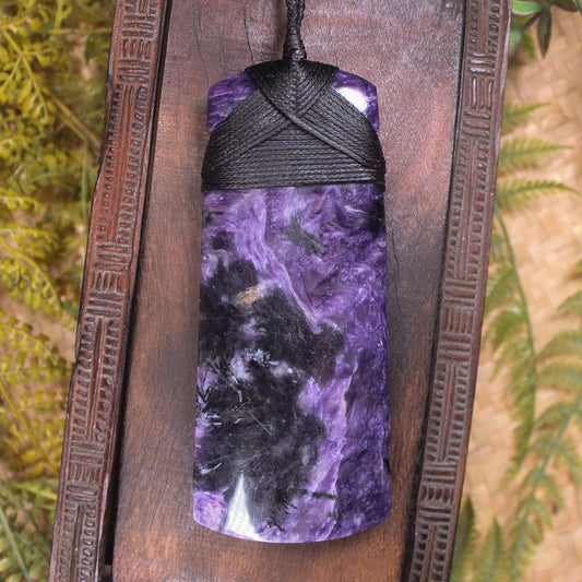 Charoite Toki Pendant 