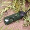 Kawakawa Pounamu Toki with Koru