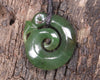 Koropepe carved from Hapopo Pounamu - NZ Greenstone