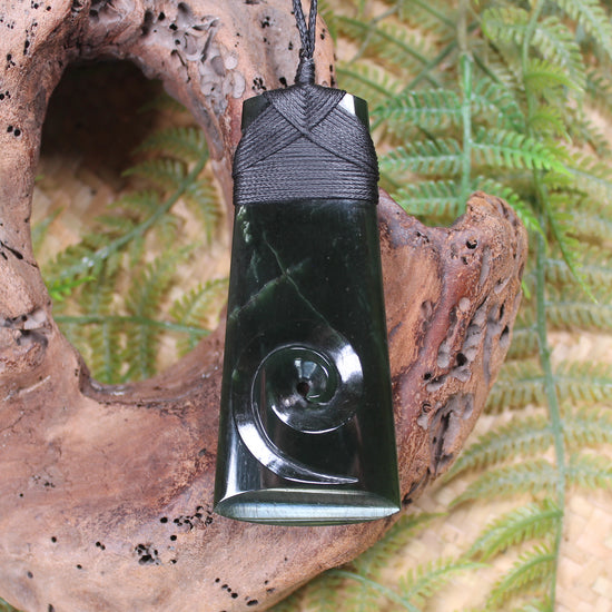 Toki with Koru pendant