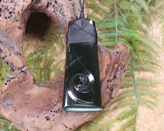 Toki with Koru pendant