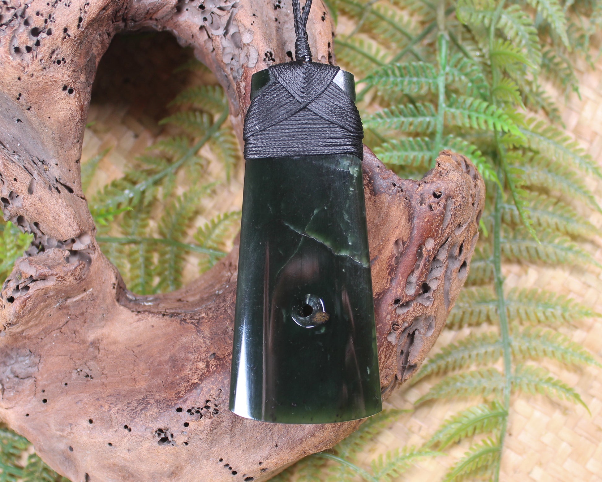 Toki with Koru pendant