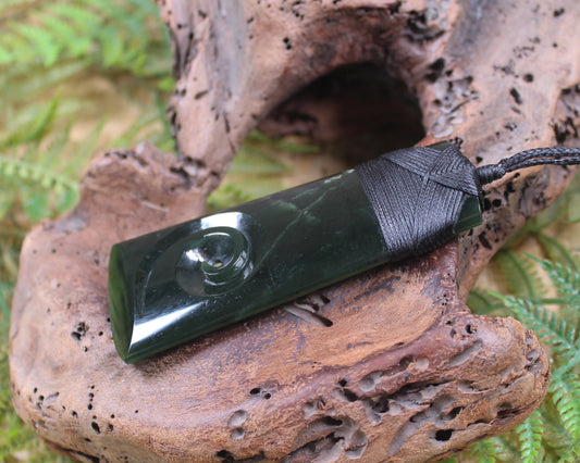 Toki with Koru pendant