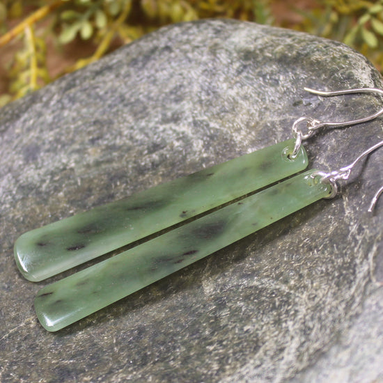 Hapopo Pounamu Earrings