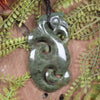 Manaia carved from Hapopo Pounamu - NZ Greenstone