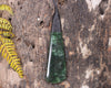 Kawakawa Pounamu Roimata Pendant - NZ Greenstone