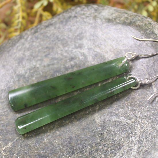 Hapopo Pounamu Earrings