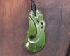 Manaia carved from Hapopo Pounamu - NZ Greenstone