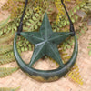 Whetumarama or Ratana Star Symbol carved from Flower Jade Pounamu - New Zealand Greenstone