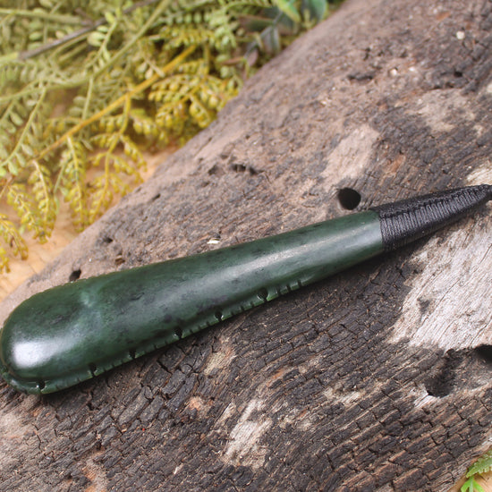 Rimu Pounamu Roimata Pendant - NZ Greenstone