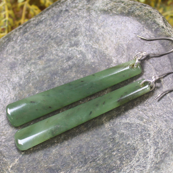 Hapopo Pounamu Earrings