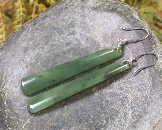 Hapopo Pounamu Earrings