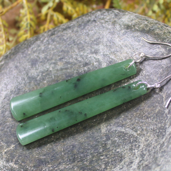 Hapopo Pounamu Earrings