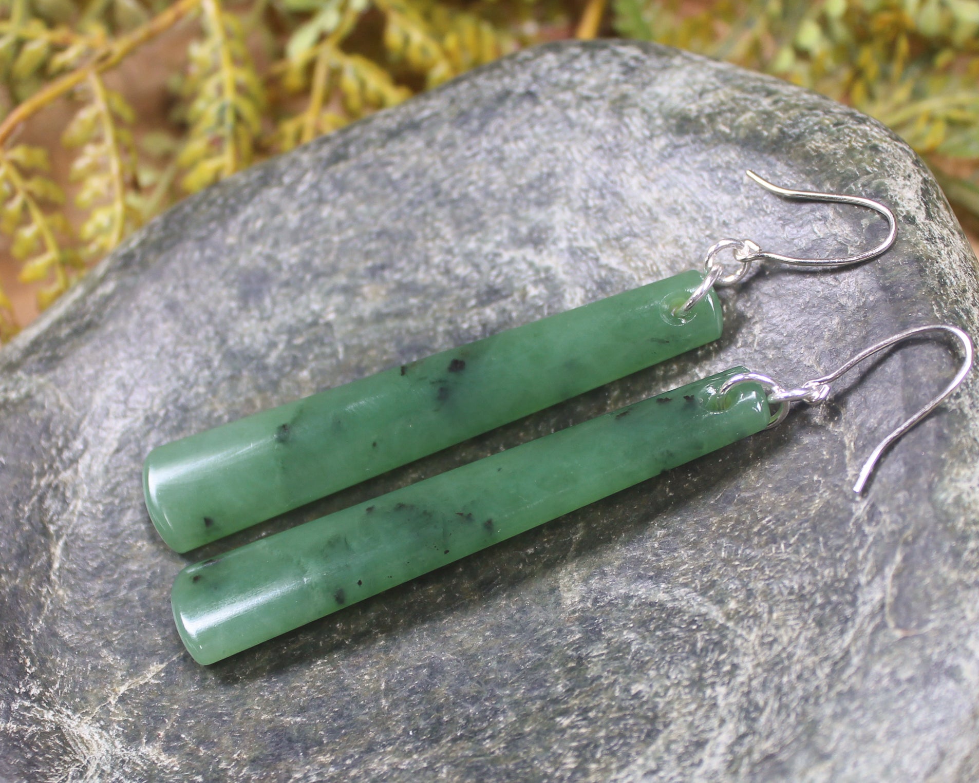 Hapopo Pounamu Earrings