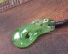 Manaia carved from Hapopo Pounamu - NZ Greenstone